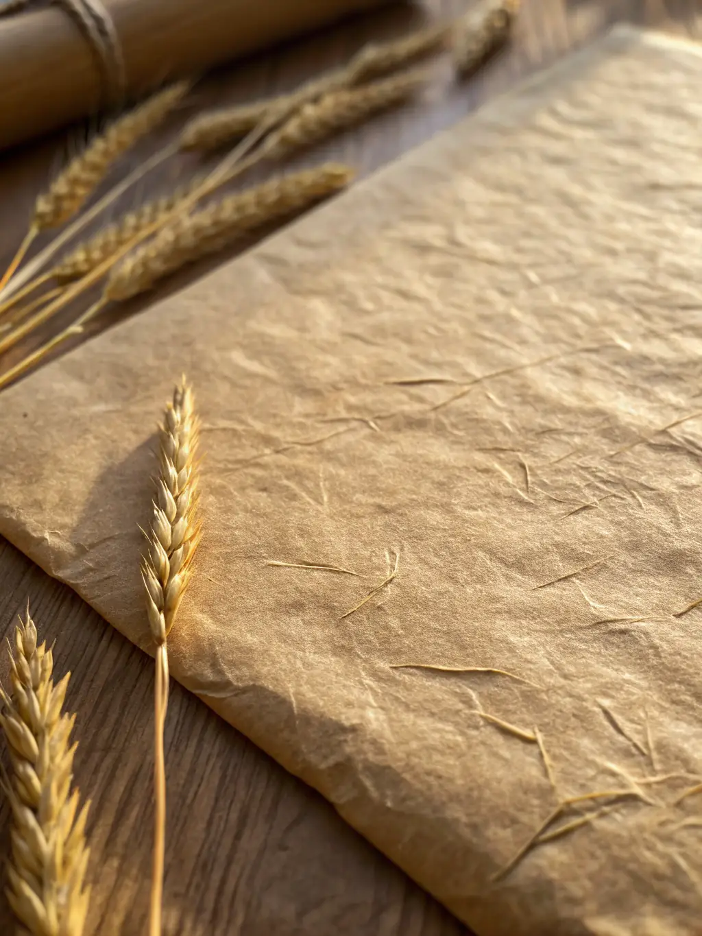 A roll of kraft paper, demonstrating its tear resistance and versatility, used in various packaging and wrapping solutions offered by TrueNorth Tradelinks Ltd.